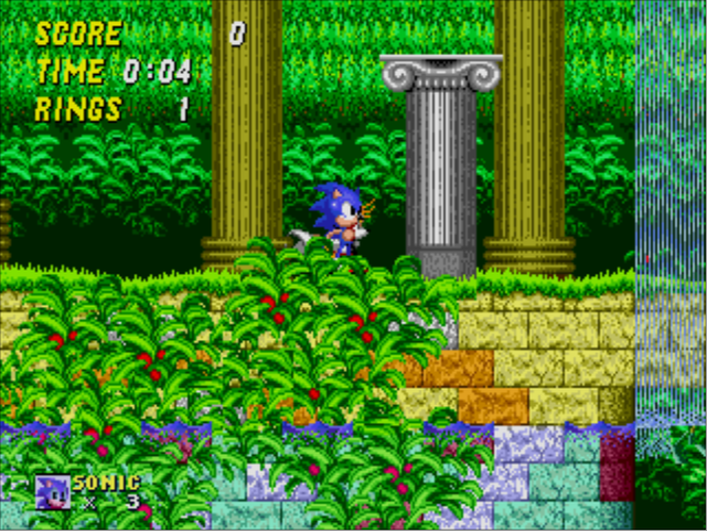 Sonic the Hedgehog 2 Screenshot 1
